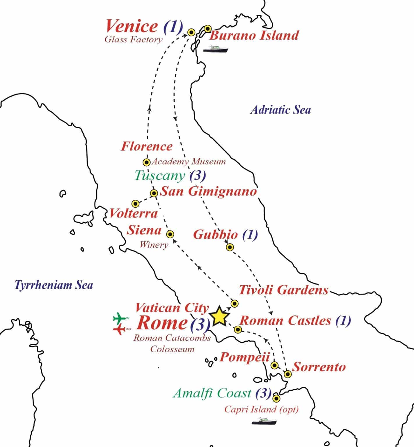 Bella Italia 2024 Great Tours Of Italy   Bella Italia 2024 Map 1423x1536 