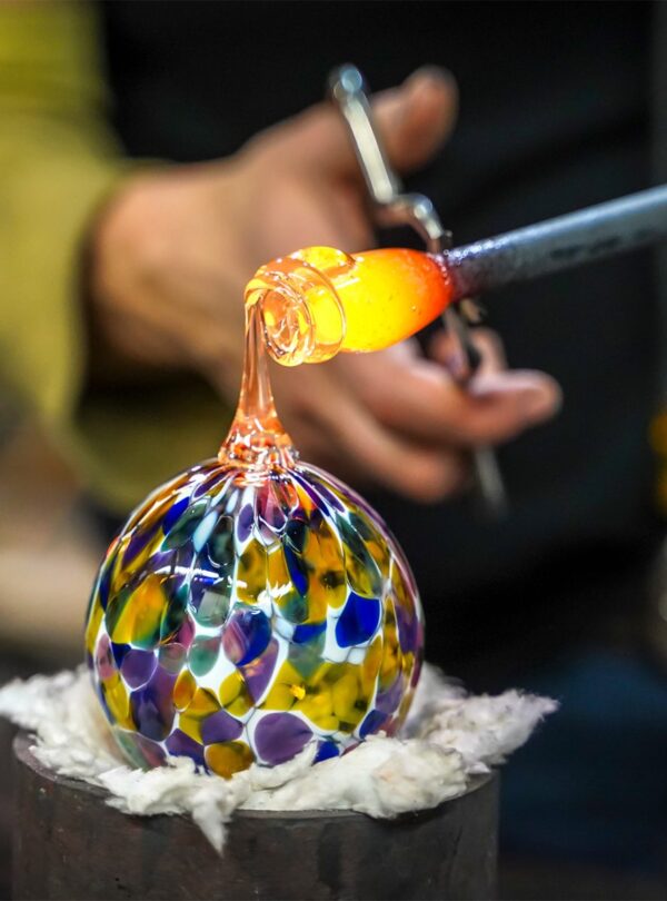 venice glass factory, murano glass