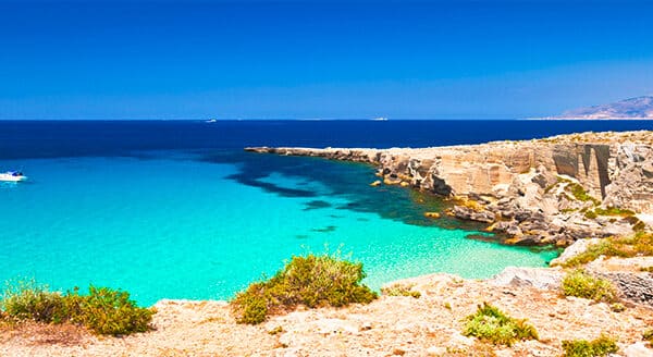 Favignana island Sicily